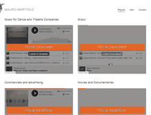 Tablet Screenshot of mauromartinuz.com